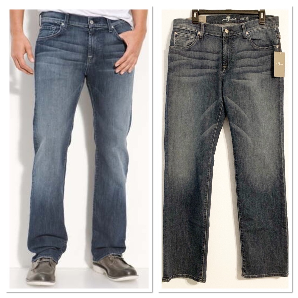7 For All Mankind Austyn Relaxed Fit Jeans 33x33